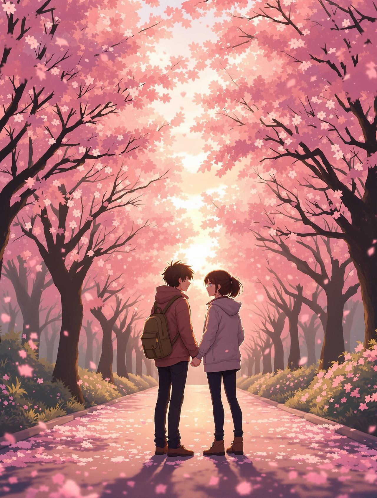 扑飞漫画网 - 樱花树下的约定
